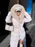 Long jacket "WINTER WEAR FC83" - LIGHT BEIGE
